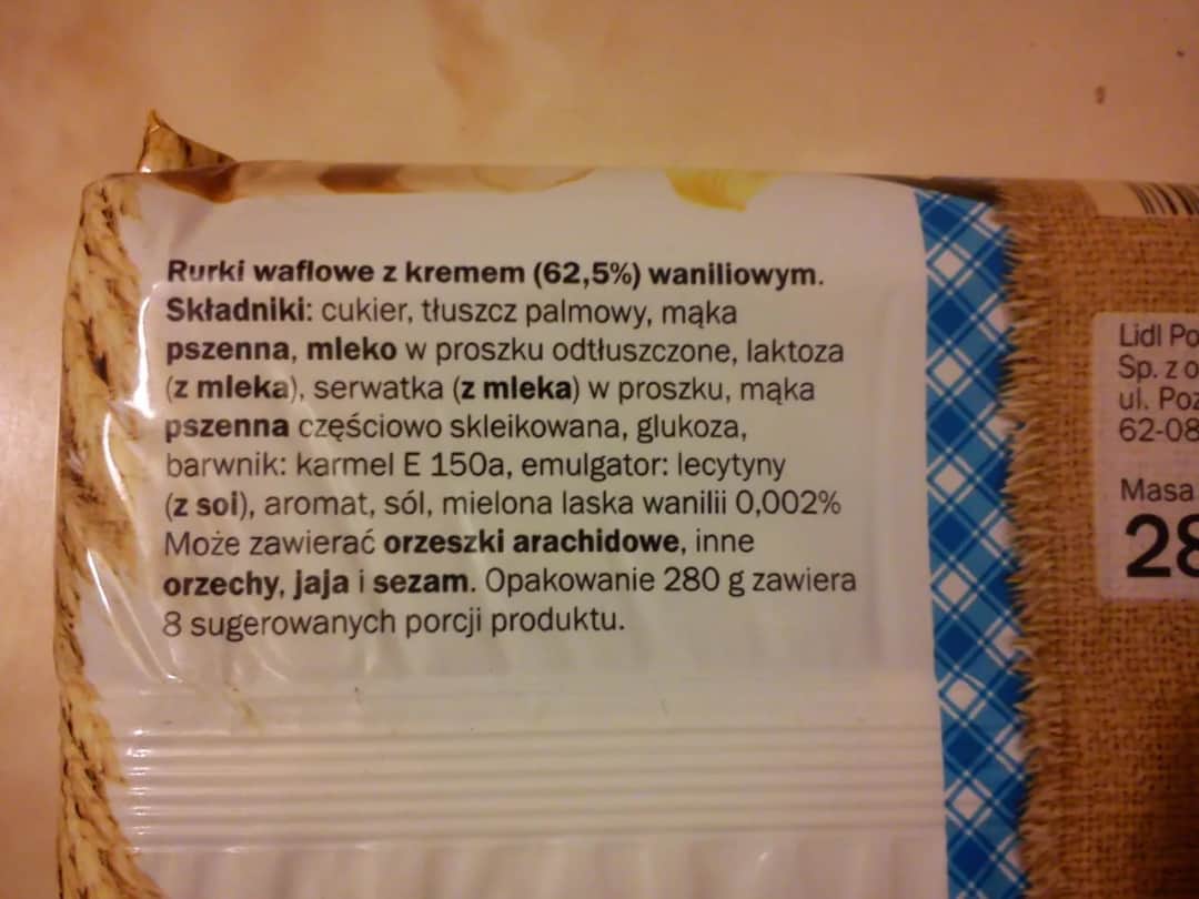 Ile kcal ma rurka z kremem czekoladowym? Zaskakujące fakty o kaloriach